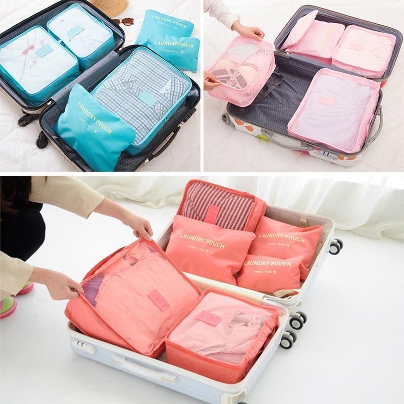 TRAVELSMART™ LUGGAGE PACKING ORGANIZER SET(6Pcs)