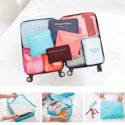 TRAVELSMART™ LUGGAGE PACKING ORGANIZER SET(6Pcs)